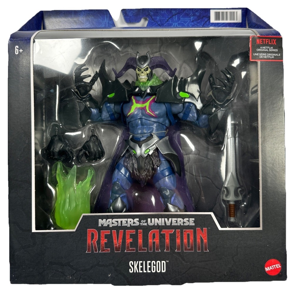 Mattel Masters of the Universe Masterverse Revelation Skelegod 7" Figure New